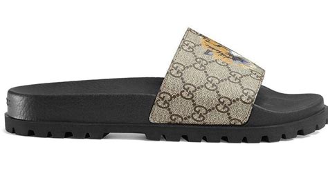 prix claquette gucci|Claquettes Luxe Homme .